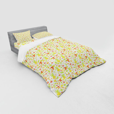 Luau Coastal Duvet Cover
