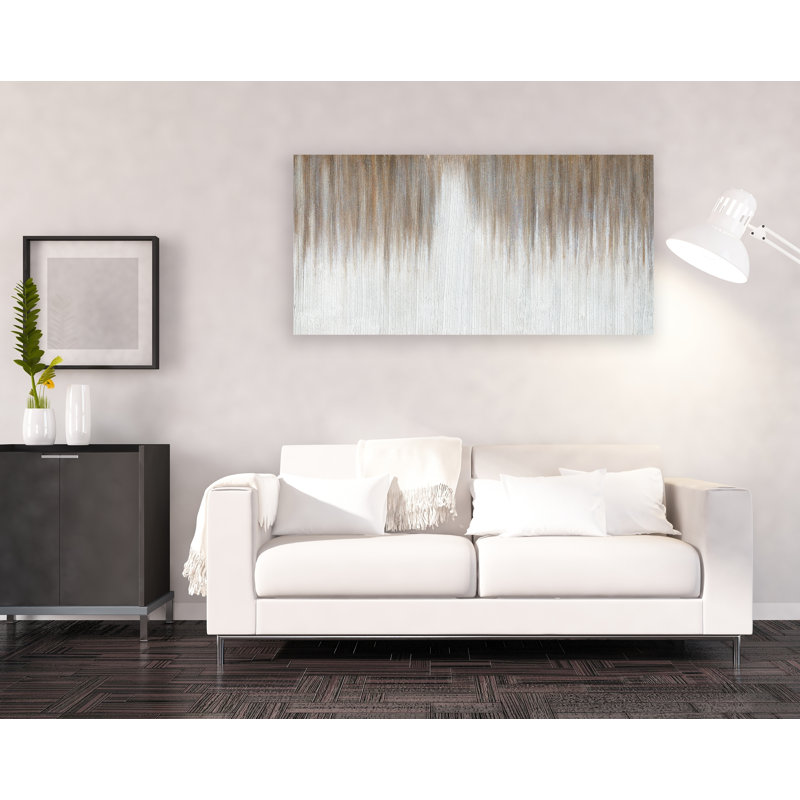 Peinture sur toile tendue, H 24 po x l 36 po x P 1,5 po