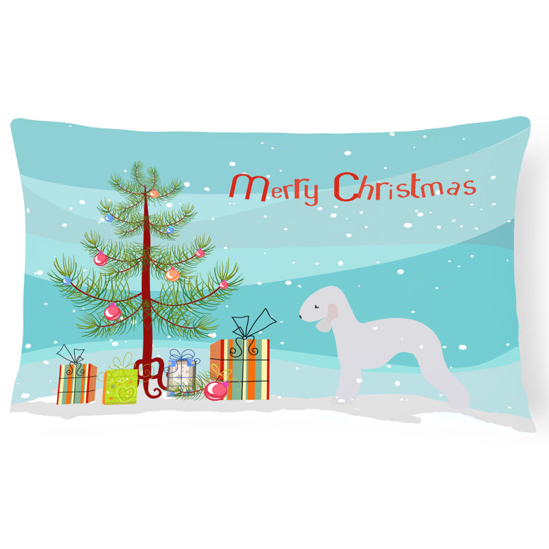 Coussin lombaire intérieur/extérieur bedlington terrier