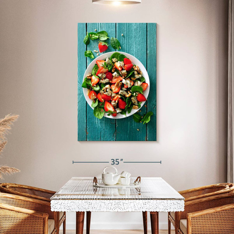 Yarlin Fresh Strawberry Salad, 48" H x 32" W