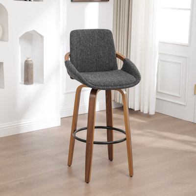 Swivel Upholstered Counter Stool