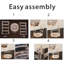 360 Rotating Acrylic Jewellery Rack 6.7"X6.7"X12.8"