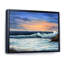 Coucher de soleil sur la plage - reproduction d'art sur toile-1709471206-1709471210