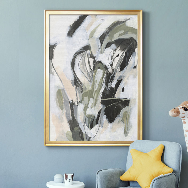 Electron Net I Electron Net I - reproduction de photo sur toile, Cadre doré, H 30,5 po x l 22,5 po x P 1 po