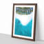 Fushifaru in the Maldives 1 Piece Single Picture Frame Painting on MDF-56740033-56740034