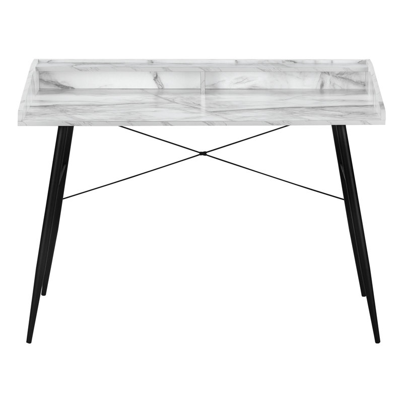 Bureau d'ordinateur, White/Black