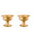 10PCS 16cm/6.3” Wedding Flower Vase Metal Gold Floral Stand for Table
