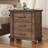 Rustic Solid Wood Farmhouse Nightstand