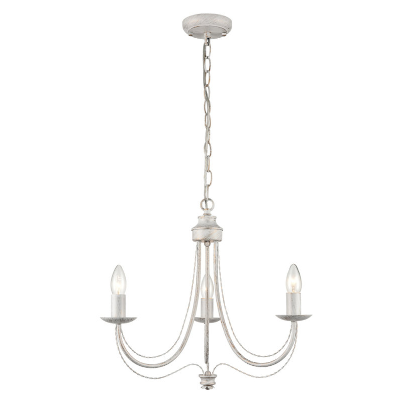 Neville 3 - Light White Lantern Pendant