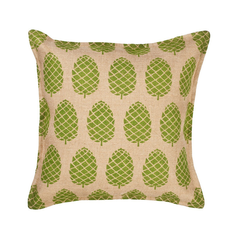  Coussin Pinecone, Vert