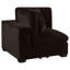 Canapé d'angle modulaire Lahe, pieds fuselés, tissu-99518034
