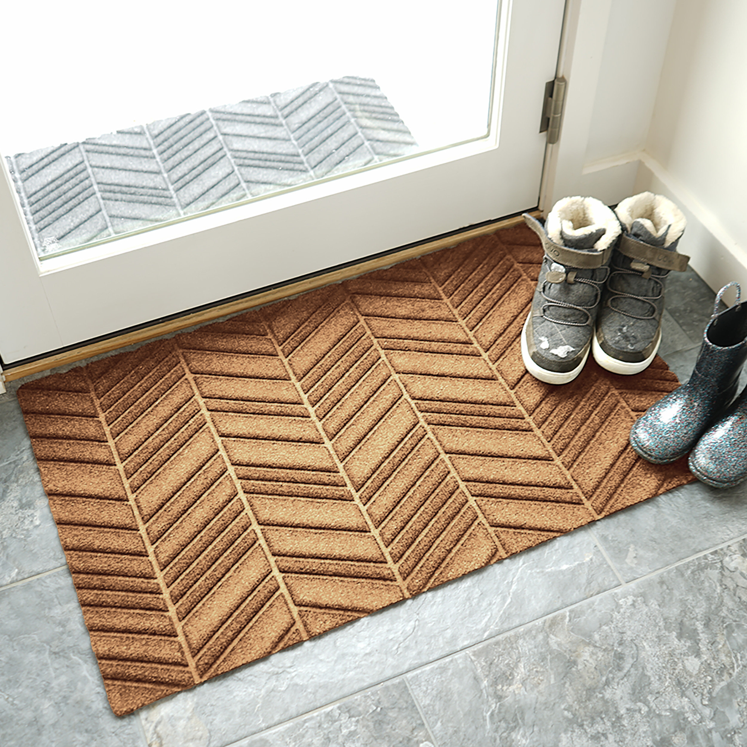 Matterly WaterHog Luxe In Vein Non-Slip Indoor/Outdoor Door Mat ...