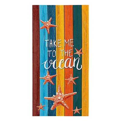 Double  Cloth Beach Towel Printed Beach Towel Swimming Sun Shawl