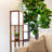 Maxwell 63 in. Traditional LED 3-Shelf Floor Lamp with Fabric Square Shade-2023371787
