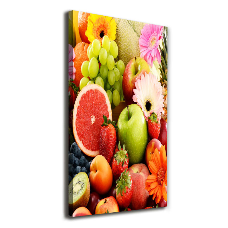 Hawaiian Flowers - Wrapped Canvas Print