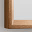 Mode Rectangle Solid Wood Mirror-484465095
