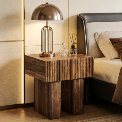 Bedside Table,Storage Nightstand