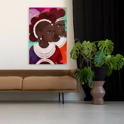 Gémeaux - Art figuratif contemporain multicultures pour enfants