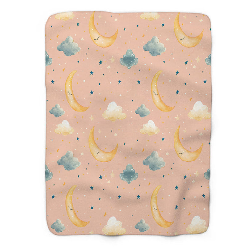 Couverture rose 1 pièce de qualité supérieure, L 50 po x L 60 po