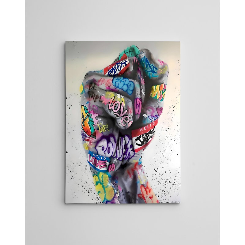Peinture décorative sur toile