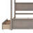 Zaelin Full Size Wood Canopy Bed with four Drawers-1329302165