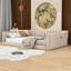 Lit de jour rembourré avec lattes et poche de rangement latérale-385919881-385919882
