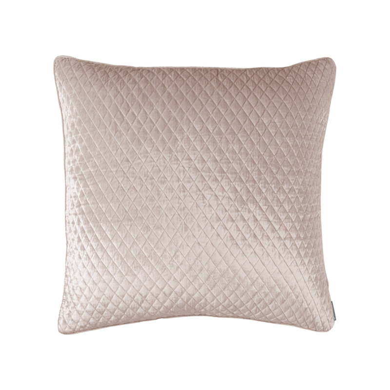 Coussin Enzo ivoire standard 20 x 26, Rosé, Européen