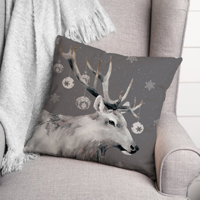Coussin extérieur Christmas Reindeer