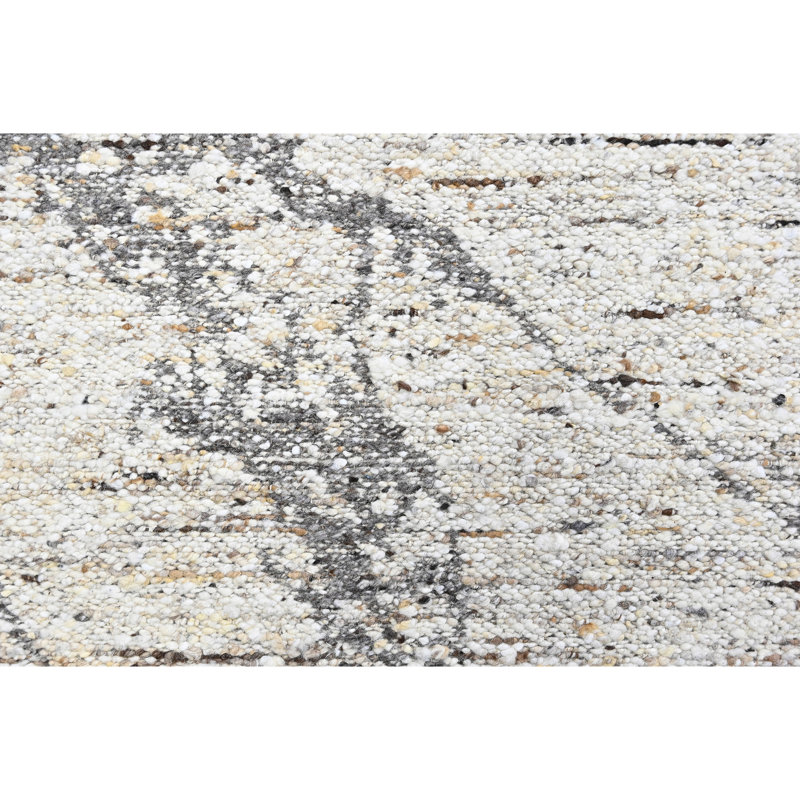 Tapis brun noué à la main de haute qualité, Rectangulaire 8 pi x 10 pi, Brun
