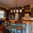 Rodnisha 4 - Light Square/Rectangle Linear Wooden Kitchen Island Pendant-656186876