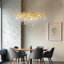 Lustre en cristal 13 lumières pour salle à manger Kalthum-963782238