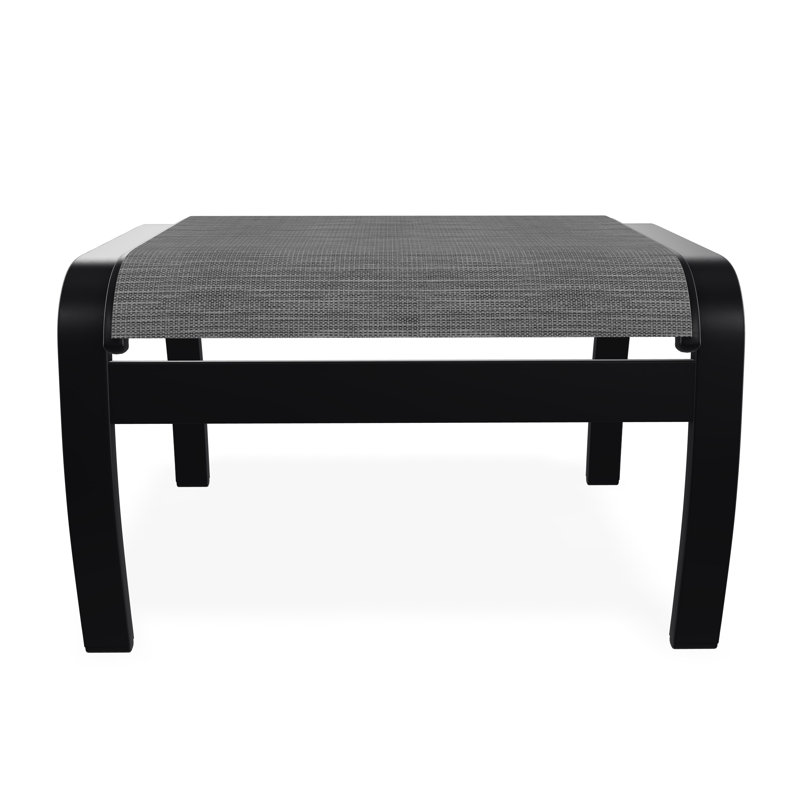 Repose-pieds Belle Isle, Noir, Gris anthracite Collect