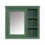 Armoire à pharmacie murale avec miroir et 3 tablettes ouvertes Dorla-1389120985