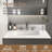 31 Inch White Marble Bathroom Vanity Top With Undermount Rectangular Sink And 4" Backsplash | Gift Idea