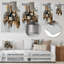 «Wine Cheese Glam Explosion III - Food & Beverage», impression murale en métal-1906894511