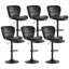 Adjustable Height Counter Stool with Metal Frame-1853004362-1853004363