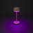 Lyon Cordless Table Lamp - USB Rechargeable, RGB Dimmable LED, Elegant Design-110764324