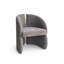 Fauteuil rembourré en velours Portledge-291329844