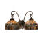 Tiffany 2 - Light Armed Sconce