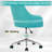 Marcus Velvet Desk Chair Vanity Chair for Makeup with Wheels Rolling Swivel Chair for Bedroom-1211567343