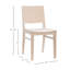 Chaise d'appoint en bois massif Arieli-1290061909
