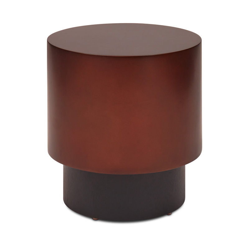 Fieldston End Table, Bronze