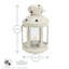 Nicola Spring - Metal Hanging Tealight Lantern - 20cm-50928766