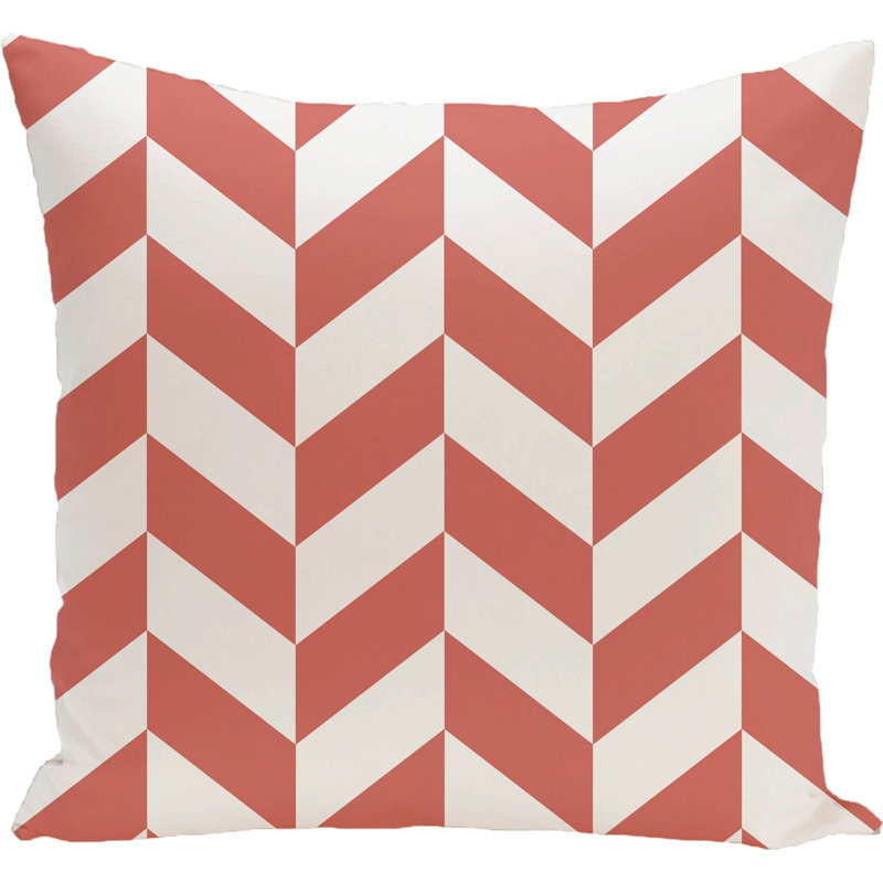 Housse et insert de coussin extérieur Zigzag Jag, 20 po x 20 po, Semence