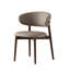 Oleandro Upholstered Chair with Metal Base-660672085-660672084