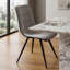 Benedick Kitson Tufted Side Chair in Grey