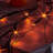 Lighted Halloween Garland With 48L Orange And Purple Bi-Color LED Lights 8 Functions, Black Glittered Garland Lights Battery Operated 6FT For Indoor Outdoor Halloween Party Decoration-124283831-124283828