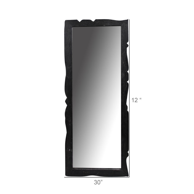 Miroir rectangulaire - Sm, bois récupéré