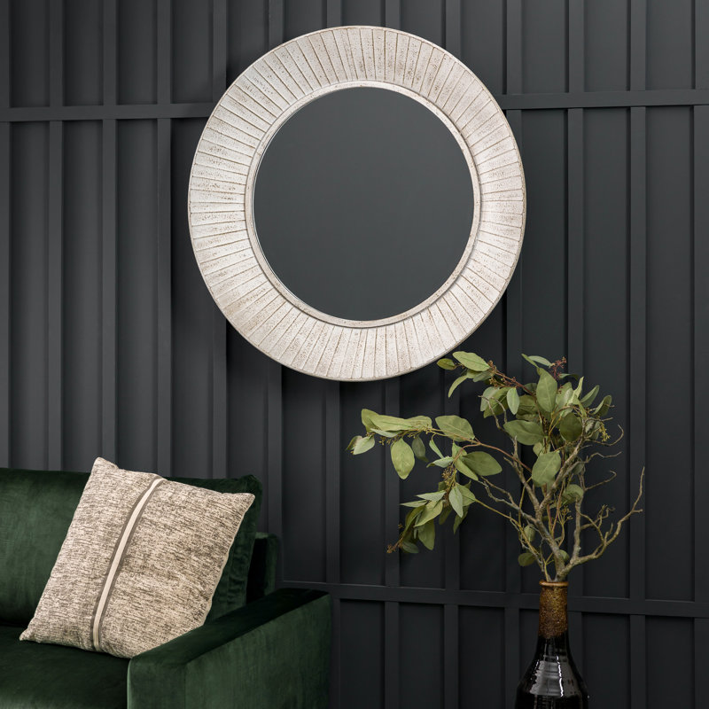 Akita Round Wall Mirror