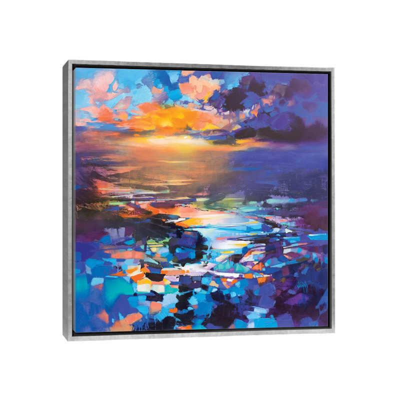 «Hope Resonates» par Scott Naismith - impression d'art graphique, H 18 po x l 18 po x 1,5 po, Pas de tapis
